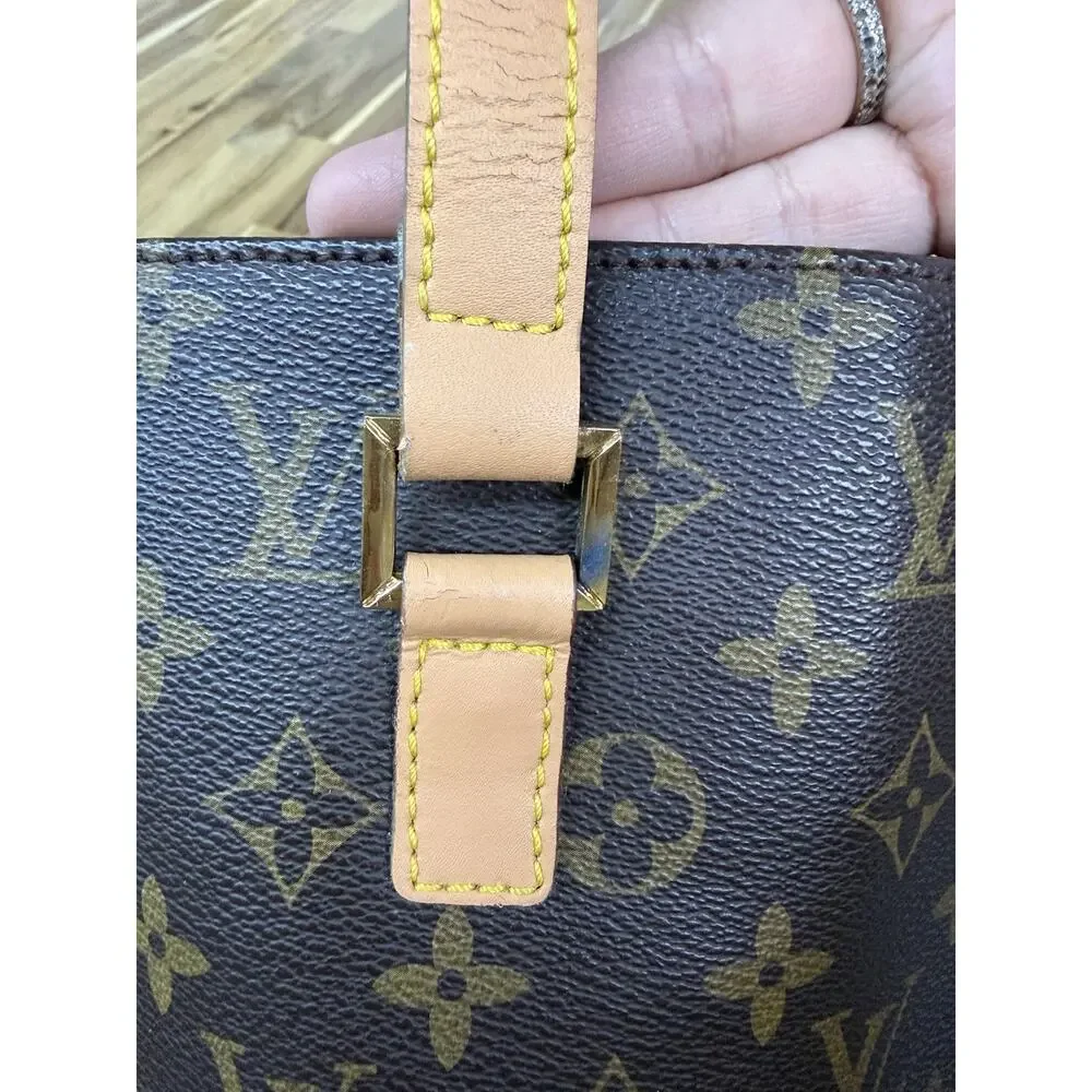 Louis Vuitton Mini Bucket Monogram Canvas Authentic Pre-Owned